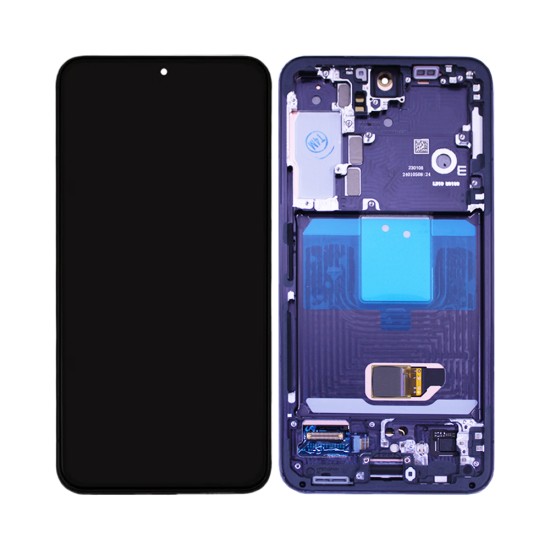 Touch+Display+Frame Samsung Galaxy S22/S901 Service Pack Black Touch+Display+Frame Samsung Galaxy S22/S901 Service Pack Black